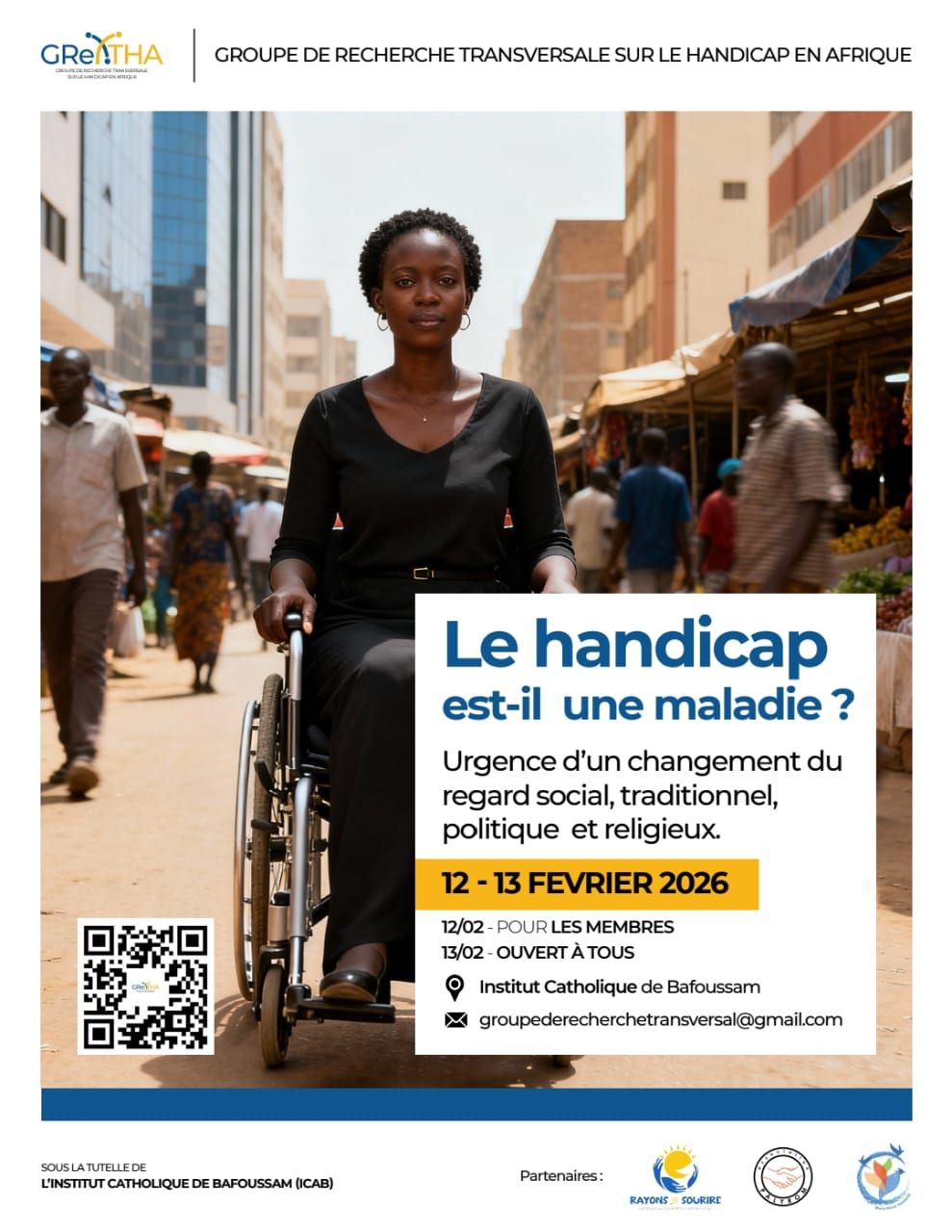 Journée d’étude sur le handicap en Afrique : interroger les regards, repenser l’inclusion